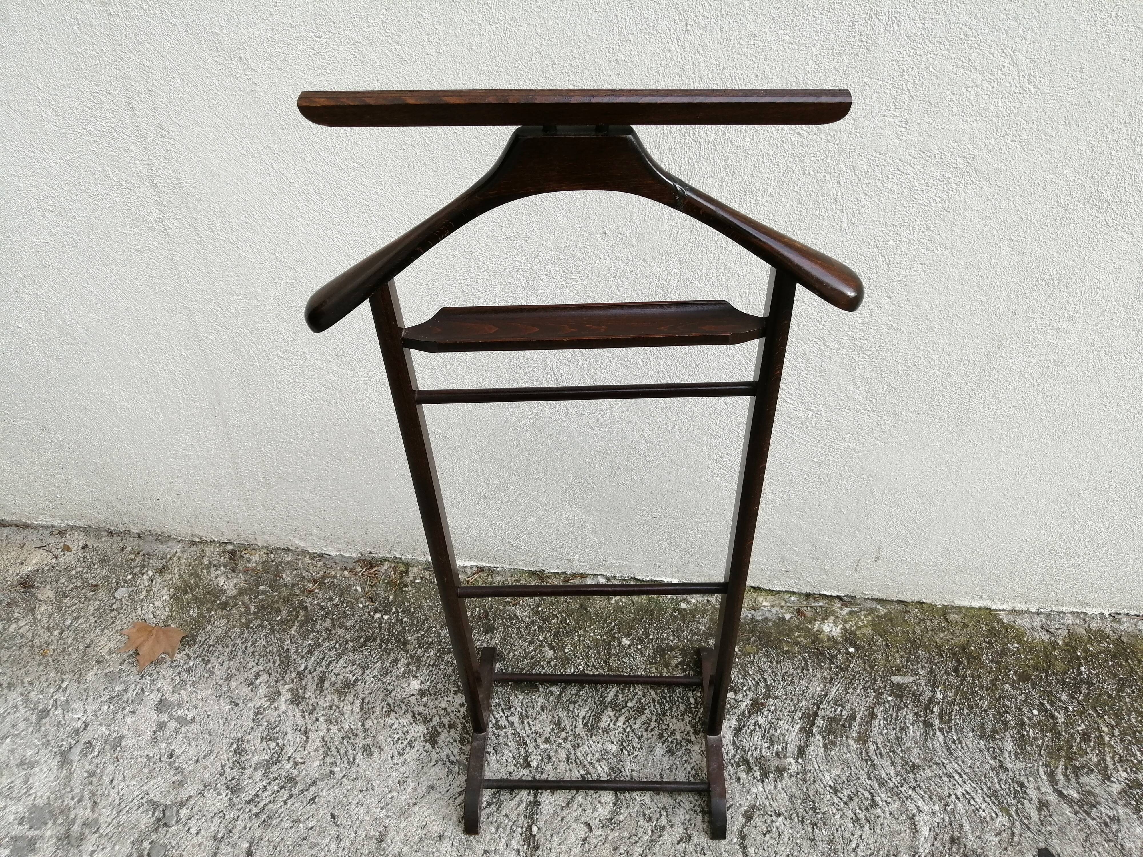 Vintage wooden valet