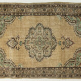 Anatolian handmade vintage rug 217 cm x 145 cm