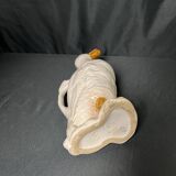 Saint Clément, duck pitcher in slip, early 20th century