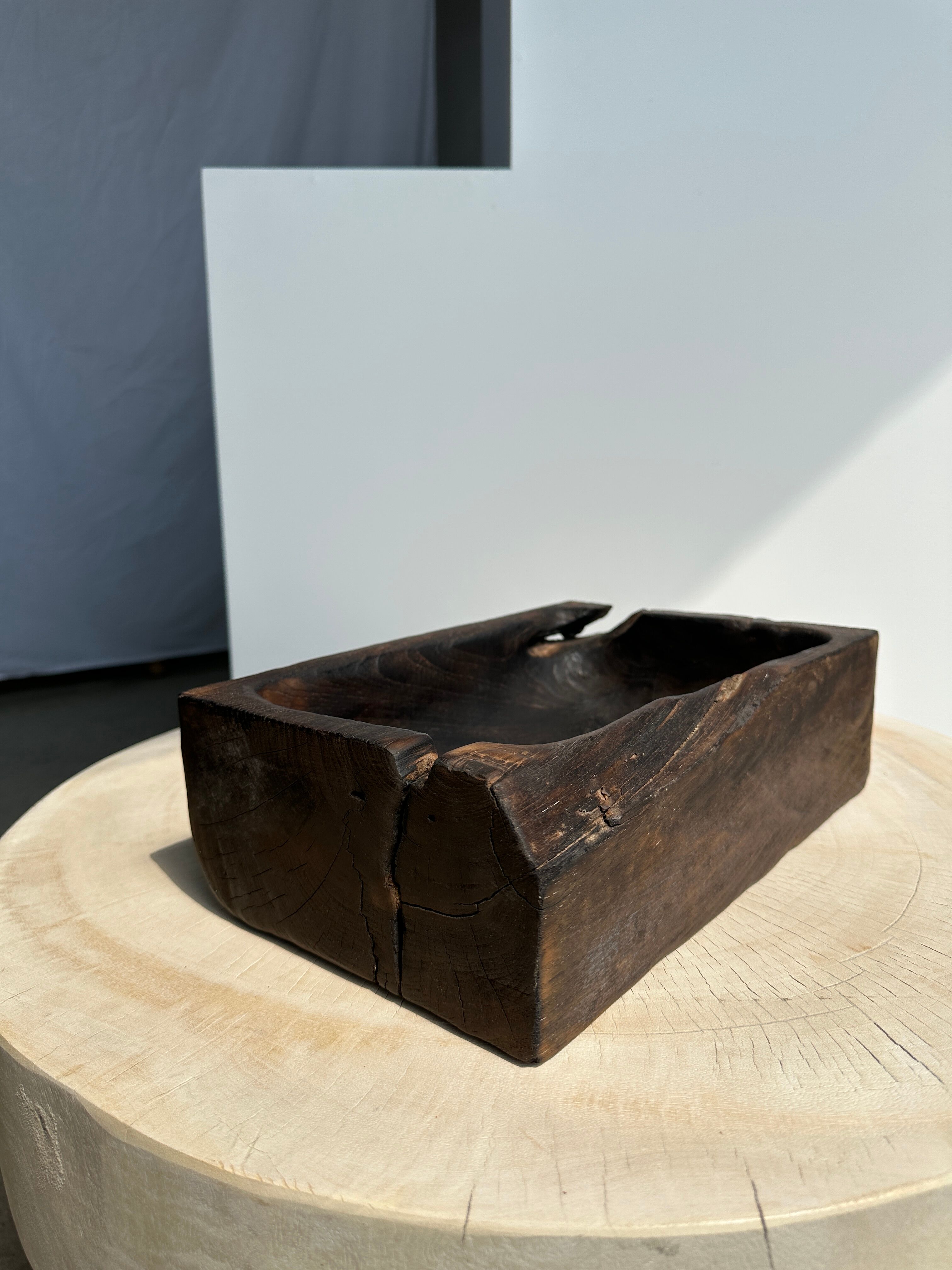 Asian teak empty pocket