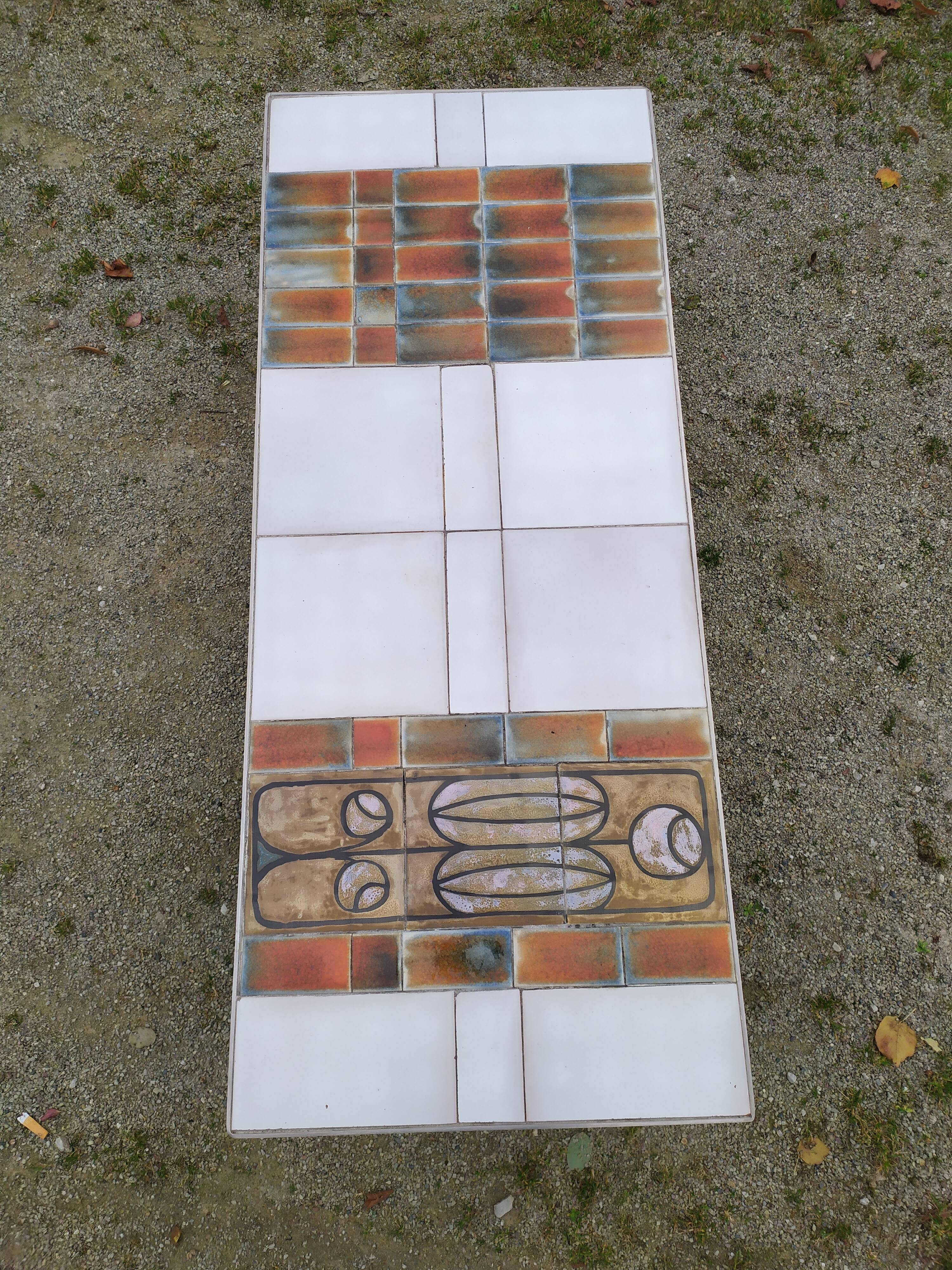 Ceramic coffee table, 60/70