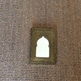 Brass mirror