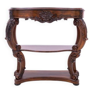 Console en palissandre,