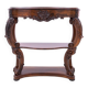 Rosewood console, France, circa 1890. After renovation.
