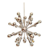 Lustre Sputnik en métal chromé, 20 points lumineux, années 70