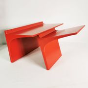 Pair of Space Age wall shelves, Germany, 1970s