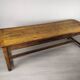Oak farmhouse table