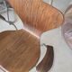 Chaise de bureau en palissandre 3217 d'Arne Jacobsen, Fritz Hansen.