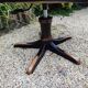 Swivel armchair in solid wood Retro style