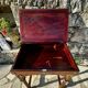 Writing desk or bonheur du jour in mahogany by E. Poteau.