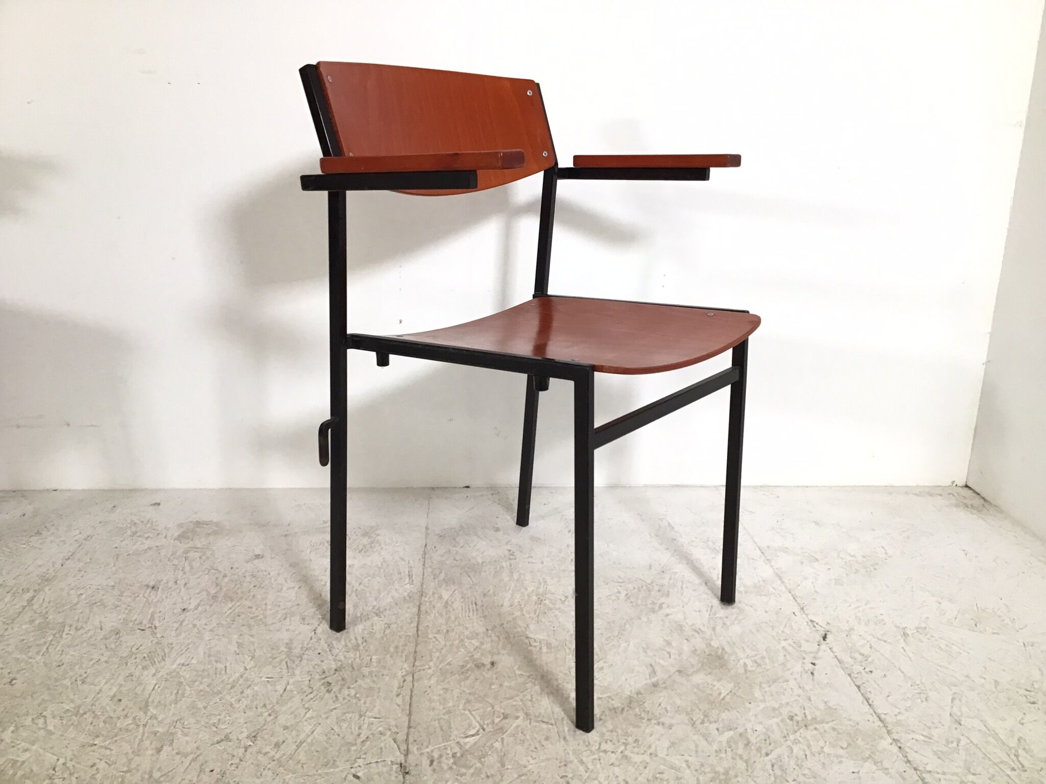 Chaises de salle à manger hollandaises vintage conçues par Gijs van der Sluis
