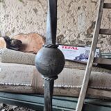 Wrought iron lamp post