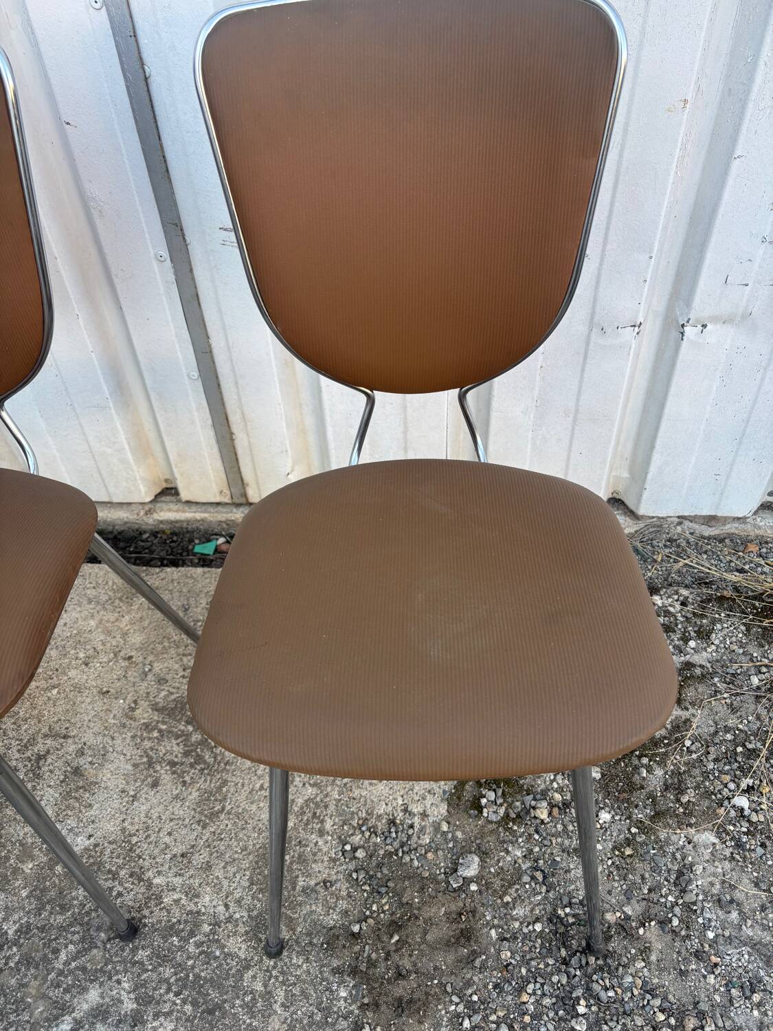 Lot 4 chaises 1960 Le Gal