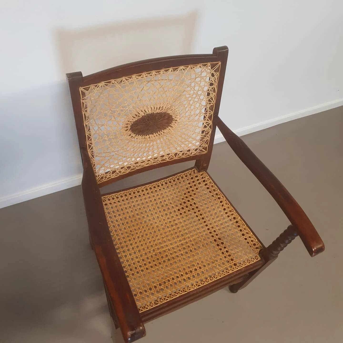Monastery / medallion / webbing arm chairs / 1930s