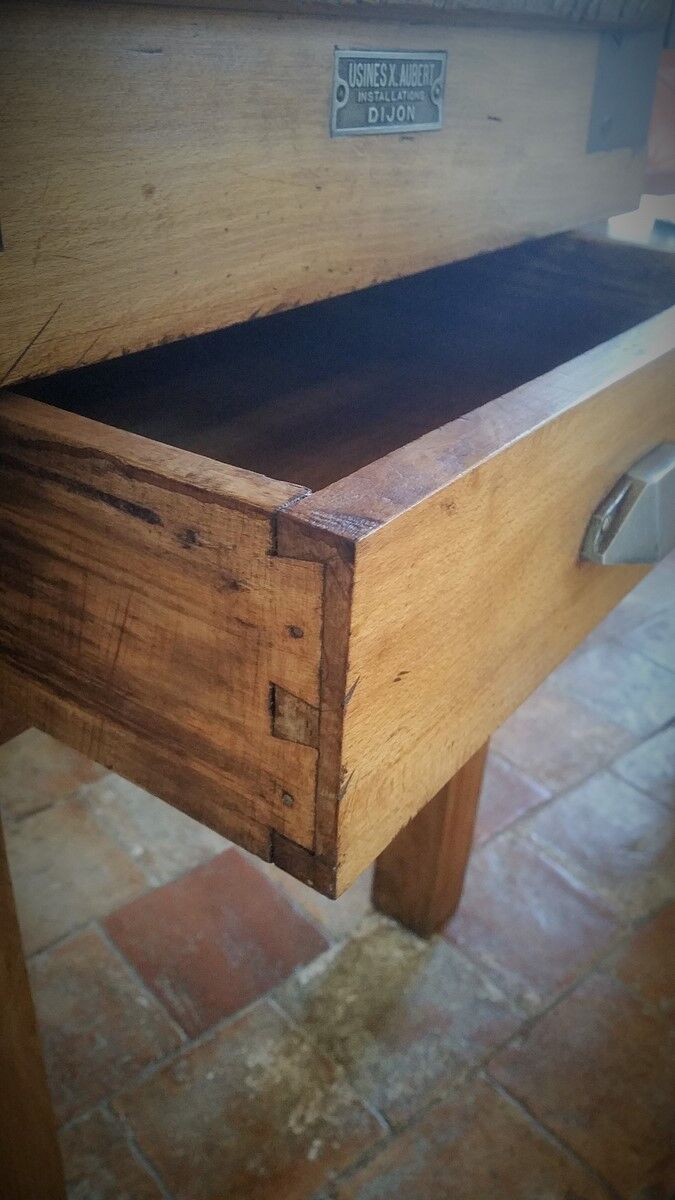 Butcher block era Art Deco