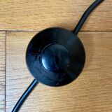 Gold metal flower lamppost