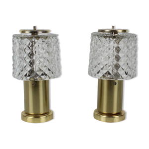 2 lampes de table en