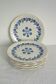 8 assiettes à dessert vintage modèle Dany, Digoin Sarreguemines