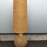 70s Wicker lamppost