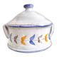 Old vegetable soup tureen