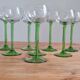 Set of 8 Alsace wine glasses