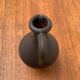 German Minimalist Mid-Century Carafe Vase in Ceramic Wormser Terra-Sigillata, 1960s
