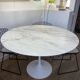 Tulip round table in Calacatta marble by Eero Saarinen - Ø 120 cm - Knoll -
