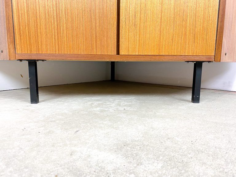 Retro corner TV cabinet