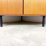 Retro corner TV cabinet