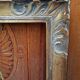Old Montparnasse frame with keys and gilded leaf - Format 15 P - circa 1950