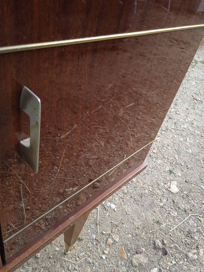 Enfilade Vintage d'Exception en Acajou « Cancale » – SRM – 1962
