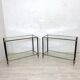 Pair of Jansen Vintage 1970s console tables or side tables