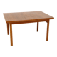 Scandinavian teak dining table, Sweden, 1960
