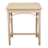 Antique school desk with inkwell