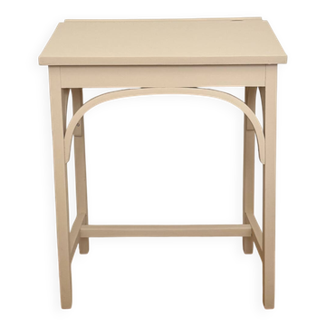 Antique writing desk with inkwell