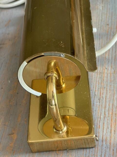 Brass wall light - early 20th century - Sweden