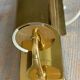 Brass wall light - early 20th century - Sweden