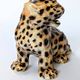 Porcelain Leopard Figurine | Ronzan Italy | 1960s