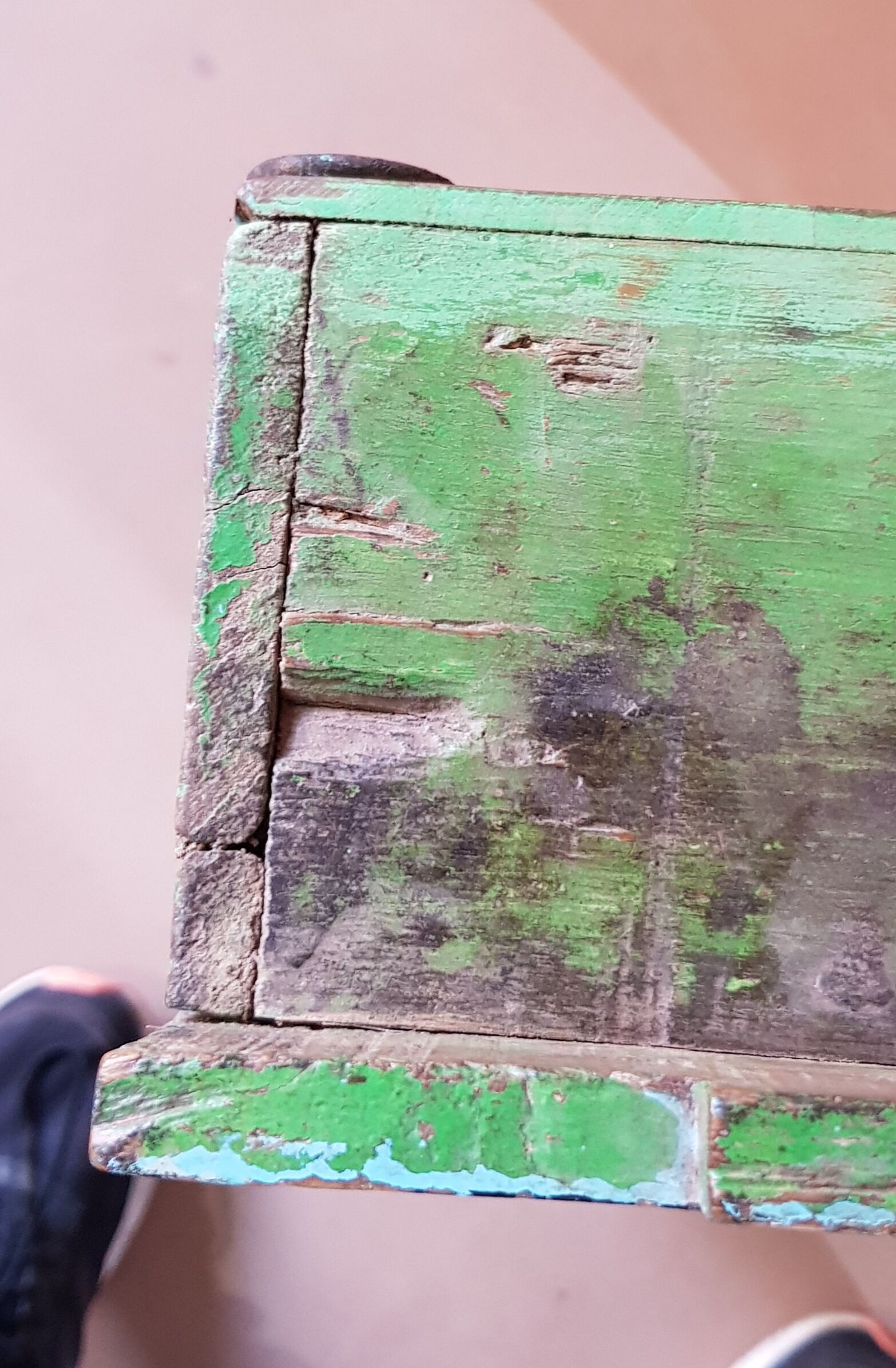 Medicine cabinet - showcase - Burmese teak wall shelf