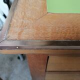 Light oak desk