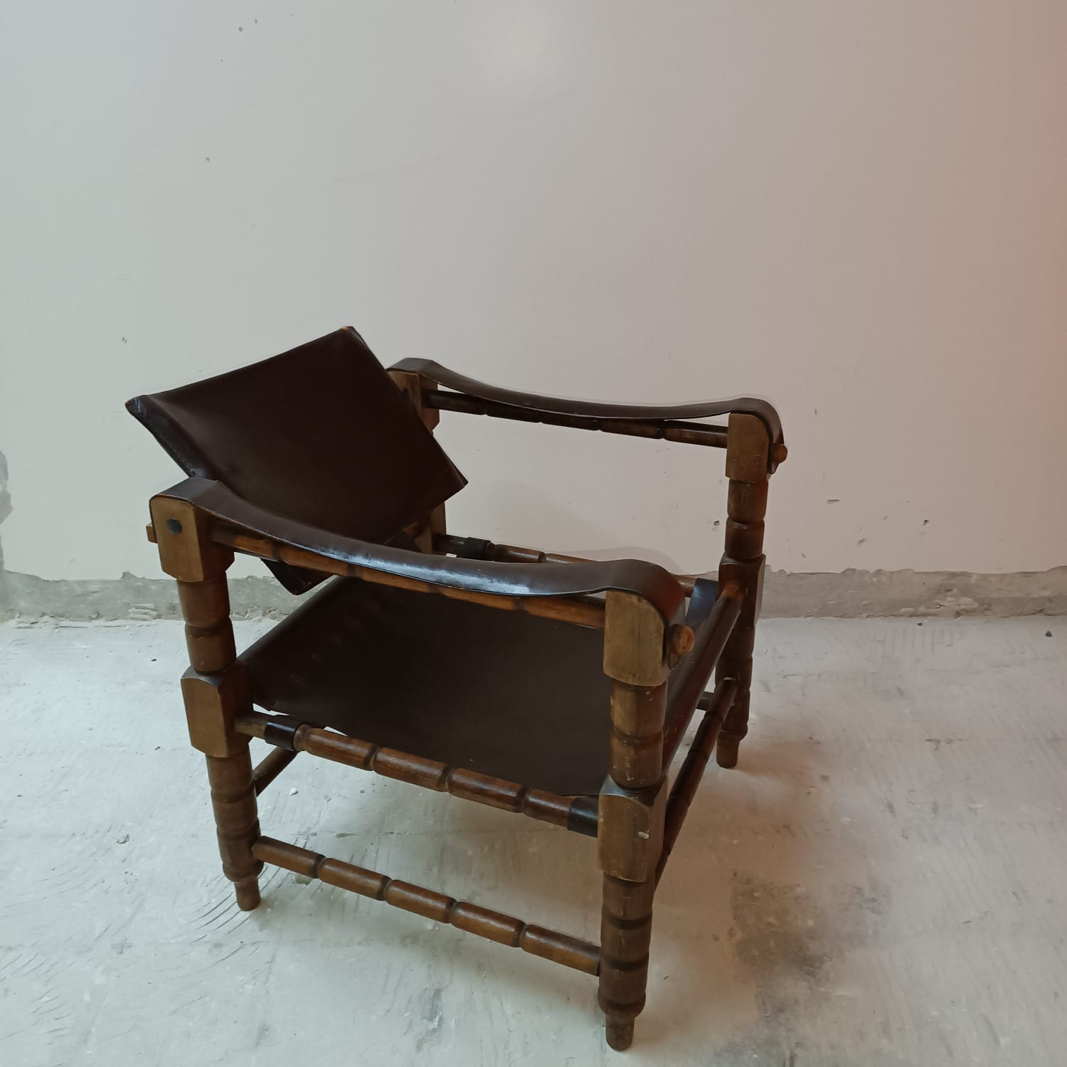 Vintage armchair Safari 1960