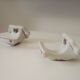 Pair of coat hooks old brothers Chapus limoges