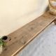 Solid wood farmhouse benches