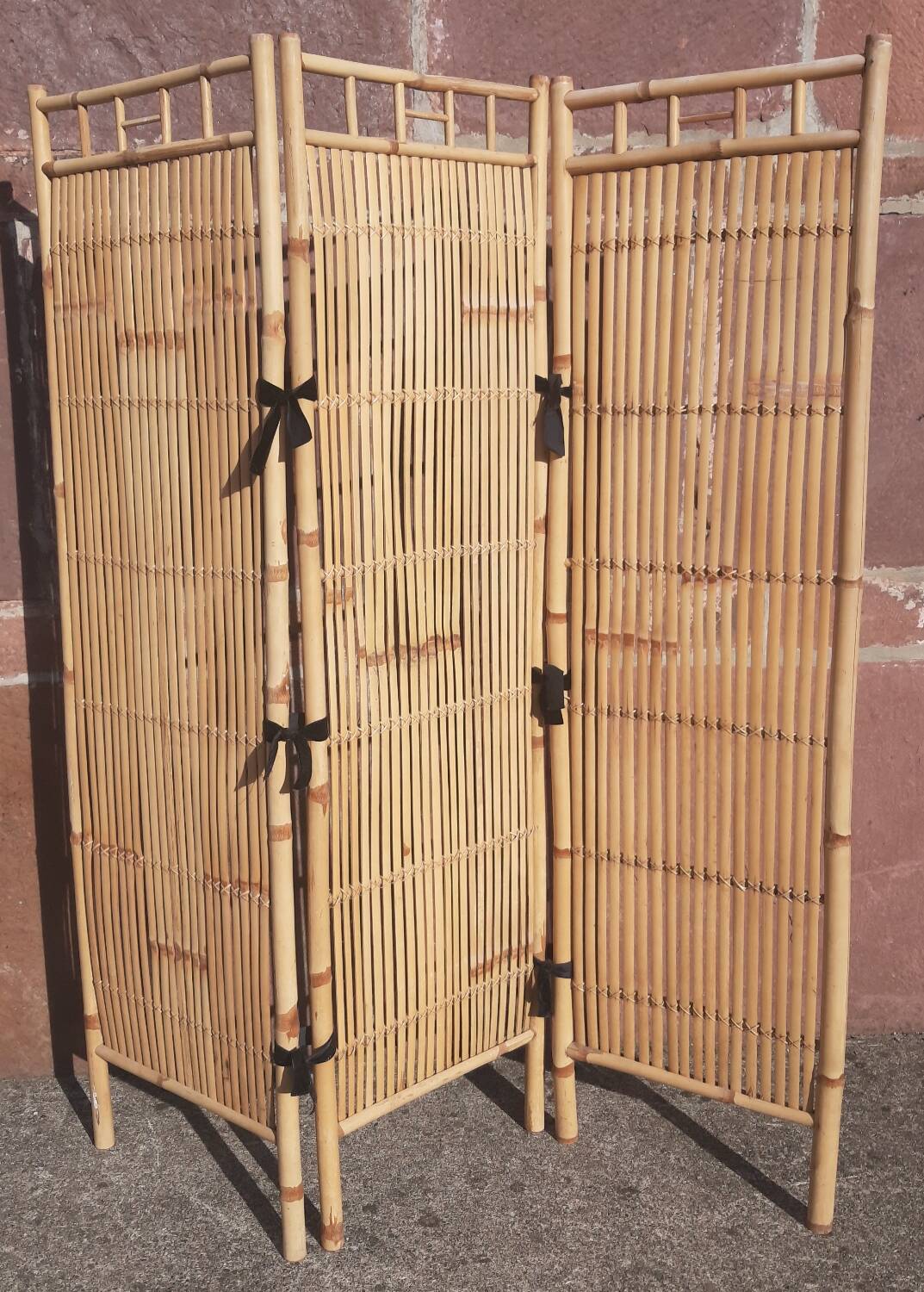 Bamboo screen