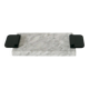 Small marble tray, grey and black, 1980.