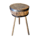 Old log, brutalism, folk art