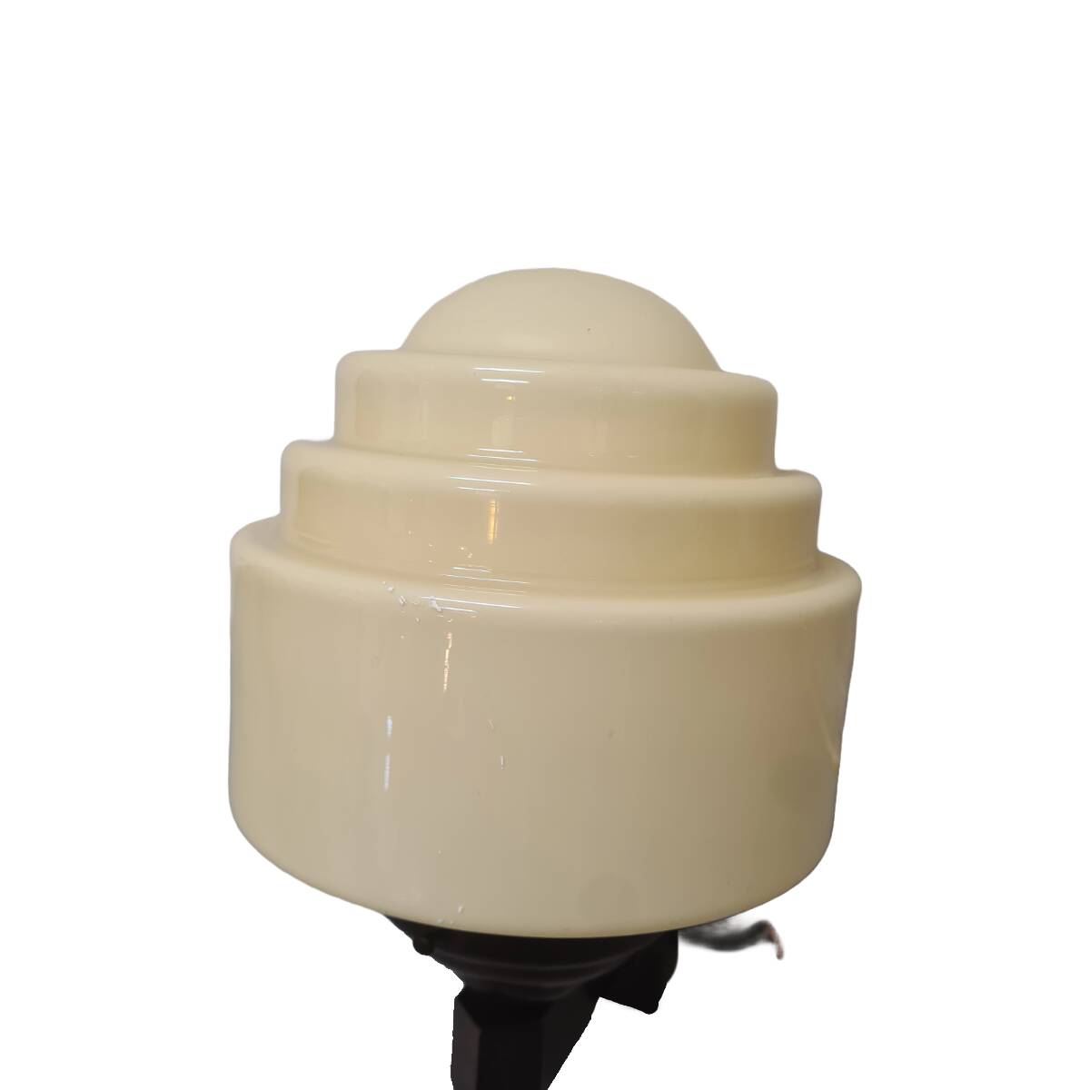 Art Deco Wall Lamp Made Of Glass And Bakelite, 1930s