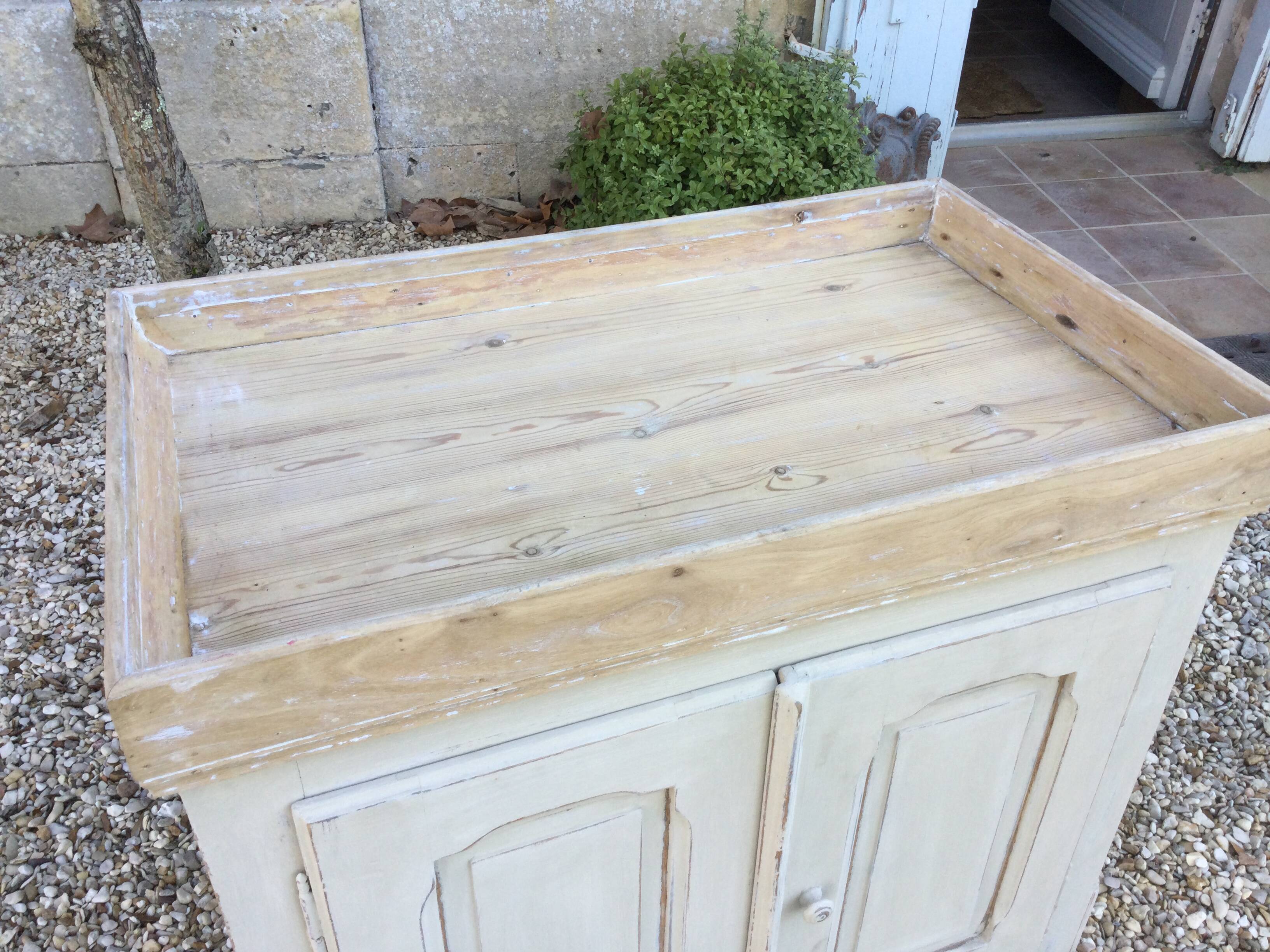 Small patinated Parisian piece of furniture