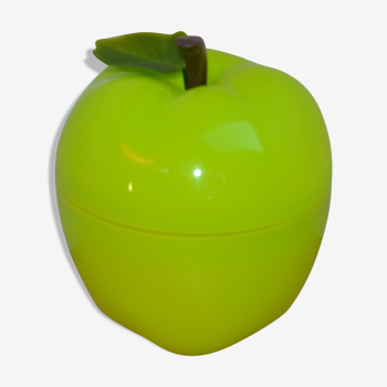 Seau à glaçons pomme verte 1970