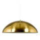 suspension laiton et opaline - Suède années 60-70